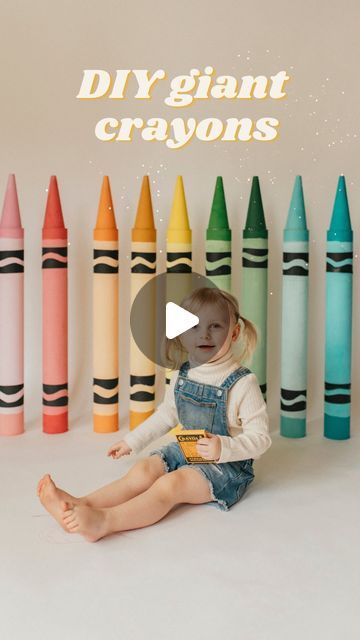 Lindsay 🌈 In Alaska on Instagram: "I saw a really similar tutorial on @makelifelovely back in 2017 and I've always wanted to make giant crayons to match all my other giant decor in my classroom. I love how they came out and they were pretty simple to make.  Materials: ✨Packaging/mail tubes✨I got mine here:  https://www.michaels.com/product/chicago-mailing-tube-reinforced-telescopic-mailing-tube-3-x-31-D396564S  These were the only ones I could find that would ship to Alaska.  ✨acrylic paint✨ I used my favorite @folkartcrafts paint from @michaelsstores in my go-to pastel rainbow hues that I can't give up 😆  ✨Papier-mâché cones/or yarn cones✨  ✨hot glue✨  ✨glue sticks✨  ✨black construction paper✨  I used painters tape at first for the edges around the top and bottom one time but hated how Paper Mache Classroom Decor, How To Make Giant Crayons, Giant Crayons Diy, Diy Giant Crayon, Giant Crayon, Crayon Decorations, Backdrop Props, Making Crayons, Spring Rainbow