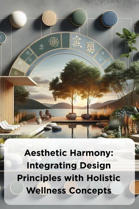 Aesthetic Harmony: Integrating Design Principles with Holistic Wellness Concepts Holistic Wellness Aesthetic, Wellness Center Design, Feng Shui Interior Design, Environmental Psychology, Nature Technology, Holistic Design, Harmony Design, Fit Board, Body Connection