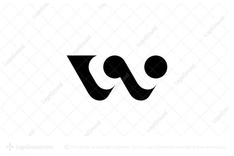 W Font Design, W Letter Design, Wl Logo, Logo Musik, W Typography, W Letter Logo, W Logo Design, Logo Sketch Design, Procreate Illustrations