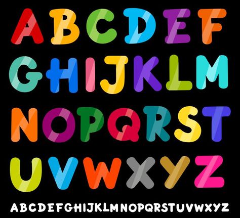 Capitalization in English--Ten Rules for Using Capital Letters Alphabet Capital Letters, Abc Font, Abc Coloring Pages, Children Education, Abc Coloring, Kid Fonts, Spring Coloring Pages, Summer Coloring Pages, Letters Alphabet