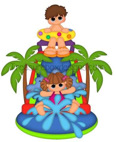 SummerBeach-treasure box designs Beach Scrapbook, Beach Scrapbook Layouts, Paper Piecing Scrapbooking, Beach Clipart, Creative Scrapbook, Summer Scrapbook, Bear Girl, Baby Clip Art, Kids Clipart