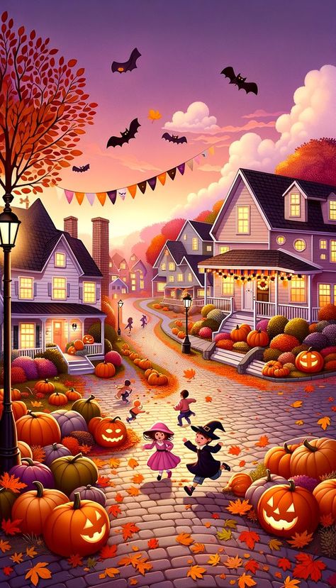 Halloween Wallpaper Halloween Imagem, Halloween Tablescape, Whatsapp Wallpaper Cute, Halloween Kunst, Halloween Wallpaper Cute, Halloween Facts, About Halloween, Whimsical Halloween, Halloween Artwork