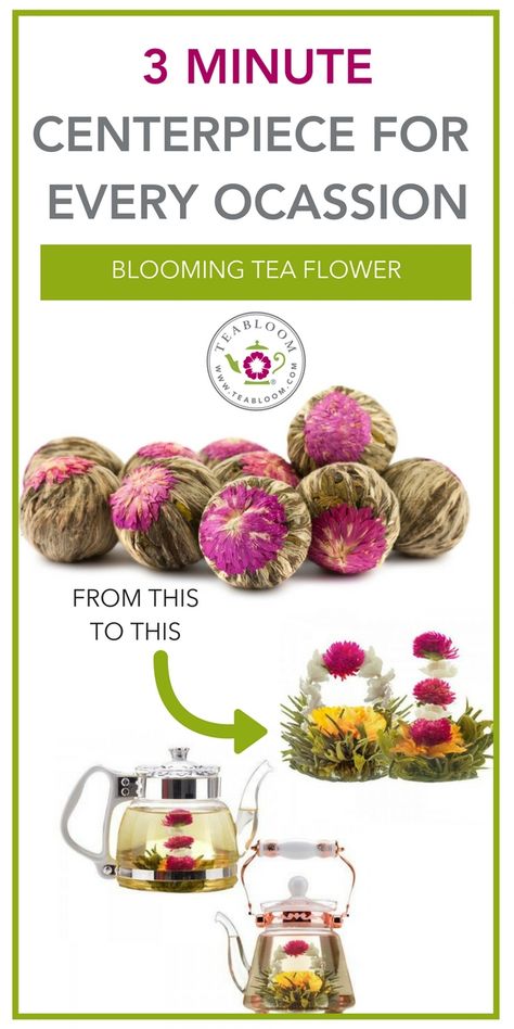 Camping Ideas For Couples, Blooming Flower Tea, Tea Flowers, Succulent Centerpiece, Blooming Tea, Succulent Centerpieces, Tea Party Food, Glass Tea Cups, Afternoon Tea Parties