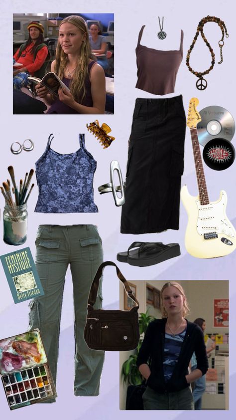 Kat Stratford style inspo🎸💿📚 Kat Stratford Style, Kat Stratford, Creative Play, Cut Out, Energy, Clothes