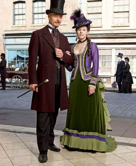 The Paradise Bbc, Ben Daniels, Elaine Cassidy, 1880 Fashion, Era Victoria, Tudor Era, Bustle Dress, Period Clothing, Victorian Steampunk