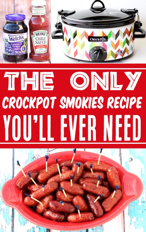 Grape Jelly And Chili Sauce Smokies, Crockpot Lil Smokies Grape Jelly, Crock Pot Winnies, Lol Smokies Recipe Crockpot, Cocktail Smokies Recipes Grape Jelly, Crock Pot Little Smokies Grape Jelly, Lil Smokies Crock Pot Grape Jelly, Chili Sauce And Grape Jelly Lil Smokies, Weenies In Crockpot Grape Jelly