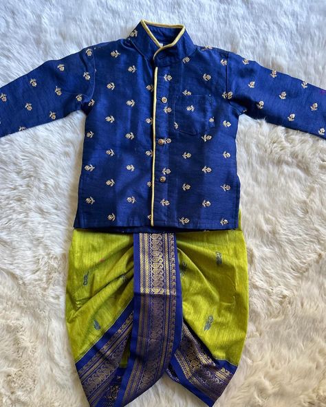 Colours of royalty! He’s our new obsession Green and navy blue embroidered kurta dhoti ethnic dress for baby boy 0-3 Years Shop on www.babynmeindia.com 🔎 Product Link: https://babynmeindia.com/products/green-and-navy-blue-embroidered-kurta-dhoti-ethnic-dress-for-baby-boy?_pos=4&_psq=blue+and+green&_ss=e&_v=1.0 Boy Kurta, Boys Kurta Design, Boys Kurta, Dress For Baby, Baby Boy Dress, Kids Dress Patterns, Kurta Design, Baby Dress Design, New Obsession