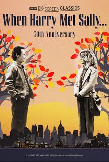 When Harry Met Sally (1989) Billy Crystal, Meg Ryan, Bruno Kirby, Carrie Fisher Spontaneous Movie, When Harry Met Sally Poster, Style Movie, Rom Coms, When Harry Met Sally, Cinema Art, Jennifer's Body, Movie Tickets, Alfred Hitchcock