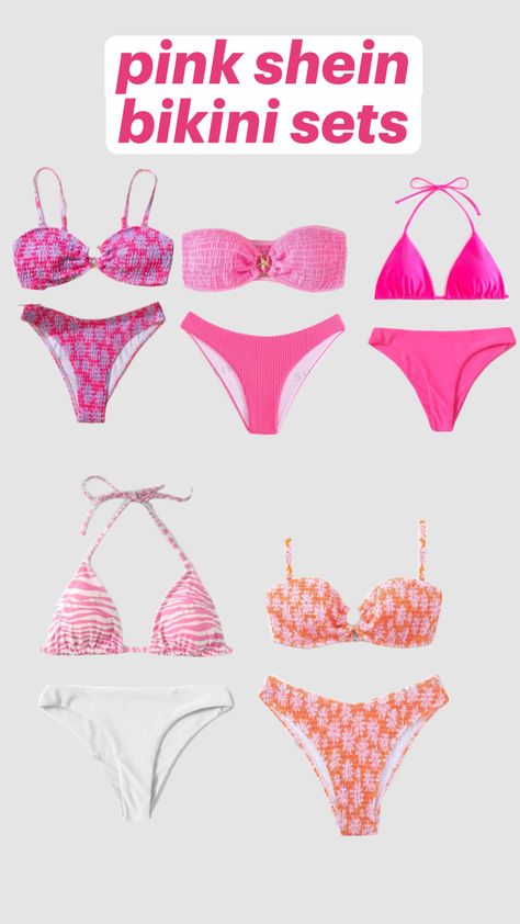 preppy pink shein bathing suit sets #pink #bikini #bathingsuits #summer #summerfit #outfitinspo Preppy Bathing Suits, Preppy Bathing Suit, Preppy Pink, Coding For Kids, Gifts For Teens, Bathing Suit, Bathing Suits, Outfit Inspo, Pink