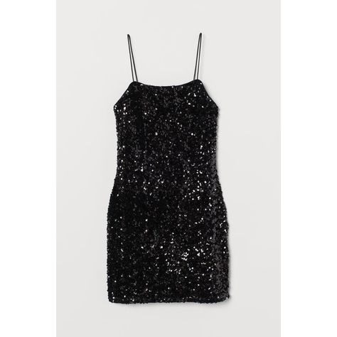 Brand - H&M Size - Small Nwt Measurements - Chest 14.5 In / Length 32.5 In Mini, Spaghetti Straps, Cocktail, Wedding Guest, Formal, Sparkle, Sequin, Glitter, Lined, Stretch, Black, Little Black Dress Glitter Dress Short, Short Fitted Dress, Sparkly Outfits, Black Sparkly Dress, Sequin Rompers, Black Sequin Dress, Glitter Dress, Sparkly Dress, Mode Inspo