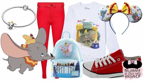 Dumbo Disneybound Outfit Ideas - Mummy Of Four Disneyland Paris Christmas, Disney Magic Cruise, Cloth Baby Wipes, Disneybound Outfits, Disney Dream Cruise, Classic Disney Characters, Cruise Planning, Disneyland (paris), Dream Cruise