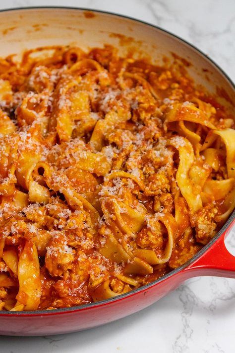 Chicken Ragu, Texas Caviar, Pasta With Chicken, Ragu Recipe, Fresh Pasta, Black Eyed, Chicken Pasta, Bell Pepper, Pasta Sauce