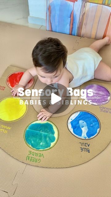 Infant Outside Activities, How To Make A Sensory Board, 9 Months Activities Baby, Colour Activities For Babies, Large Motor Activities For Infants, Fine Motor Skills Activities For Babies, Infant Room Activities, Aktiviti Baby 6-12 Bulan, Infants Activity Ideas