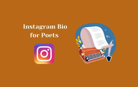 Bio For Poetry Page On Instagram, Instagram Bios, Instagram Bio Ideas, Insta Bio, Bio Ideas, Instagram Bio, Poets, Muse, Poetry