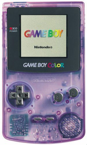 *:･ﾟ✧ Nintendo GameBoy Color - Light Purple Console ✧･ﾟ:*  I'm pretty sure that this is the color my son had. Jesse Baez, Gameboy Wallpaper, Nintendo Handheld, Iphone Purple, Purple Games, Gameboy Color, Cameron Boyce, Retro Video Games, Game System