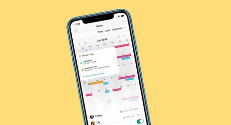 Family Calendar App, Interactive Calendar, Scheduling App, Family Schedule, Divorced Parents, Calendar App, Chore List, Family Calendar, Divorce And Kids