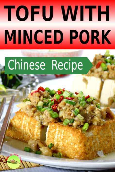 Pork Tofu Recipe, Chicken Peas Recipe, Chinese Tofu, Best Tofu Recipes, Chicken Peas, Peas Recipes, Best Tofu, Tofu Chicken, Meal Schedule