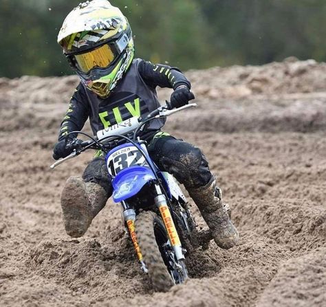 Motocross Baby, Baby Helmet, Dirt Bikes For Kids, Baby Milestones Pictures, Motocross Love, Image Moto, Bike Aesthetic, Baby Boy Swag