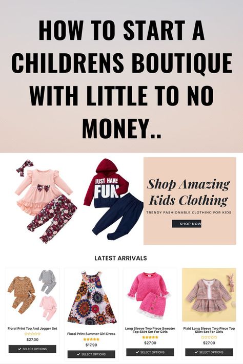 Kids Boutique Ideas, Childrens Boutique Ideas, Starting An Online Boutique, Wholesale Boutique Clothing, Childrens Shop, Childrens Clothing Stores, Wholesale Clothing Suppliers, Boutique Wholesale, Childrens Clothing Boutique