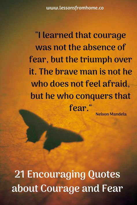 Encouraging quotes to help you conquer your fears and step outside your comfort zone.  Includes Bible verses about courage and fear. Verses About Courage, Quotes About Courage, Conquer Your Fears, Fear Quotes, Courage Quotes, Bible Verses About Love, Encouraging Quotes, Encouraging Bible Verses, Rumi Quotes