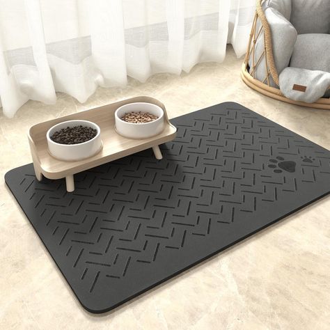 Dog Bowl Mat, Dog Water Dispenser, Dog Food Mat, Pet Food Mat, Dog Water Bowls, Dog Food Bowls, Food Mat, Haiwan Peliharaan, Dog Bowl