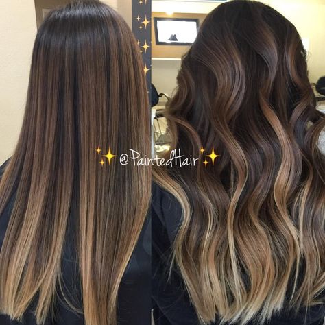 Beige Brunette, Style For Straight Hair, Blonde To Brown, Straight Long Hair, Balayage Straight, Balayage Straight Hair, Brown Hair With Blonde, Hair With Blonde Highlights, Kadeřnické Trendy