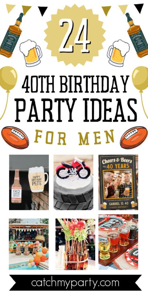 40th Birthday Party Ideas For Men, Men 40th Birthday Ideas, 40th Birthday Theme For Men, 40th Birthday Ideas For Men, 40th Birthday Party Men, 40th Birthday Centerpieces, Birthday Party Ideas For Men, 40th Birthday Party Ideas, 40th Birthday Party Themes