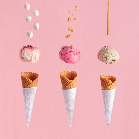 Orso Ice Cream Photography on Behance Cream Photography, Natural Ice Cream, Ice Cream Photography, Ice Cream Menu, Ice Cream Poster, Levitation Photography, Ice Cream Art, Ice Cream Design, Ice Cream Brands