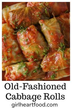 Best Cabbage Rolls Recipe, Cooked Cabbage Recipes, Easy Cabbage Rolls, Cabbage Dishes, Easy Stuffed Cabbage, Baked Cabbage, Recipes Southern, Stuffed Cabbage Rolls, Cabbage Rolls Recipe