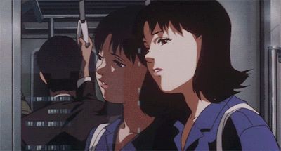 Satoshi Kon, Anime Body, Japanese Animated Movies, Perfect Blue, Anime Gifs, Japon Illustration, Blue Anime, Film D'animation, Old Anime