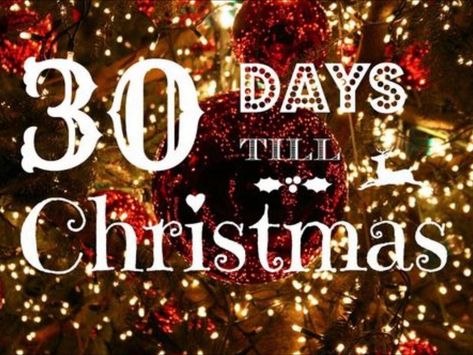 Countdown Till Christmas, Countdown Quotes, Funny Christmas Songs, Xmas Countdown, Days To Christmas, Days Till Christmas, Days Until Christmas, One Month, Christmas Quotes