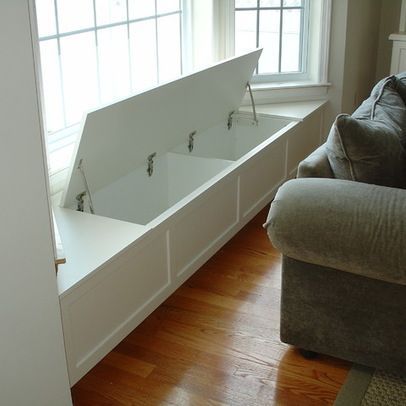 Cabinet Server, Bay Window Treatments, Window Bench Seat, Window Seat Kitchen, Window Seat Design, Bay Window Seat, Window Seat Storage, Creative Storage Solutions, Window Benches