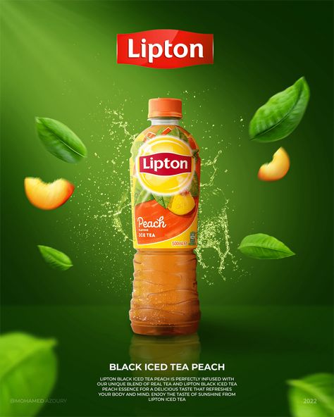 Tea Advertising Design, Poster Ads Design, Drink Poster Design Ideas, Drink Advertising Design, Social Media Product Post, Tea Social Media, Tea Poster Design, Ad Poster Design, Product Design Poster