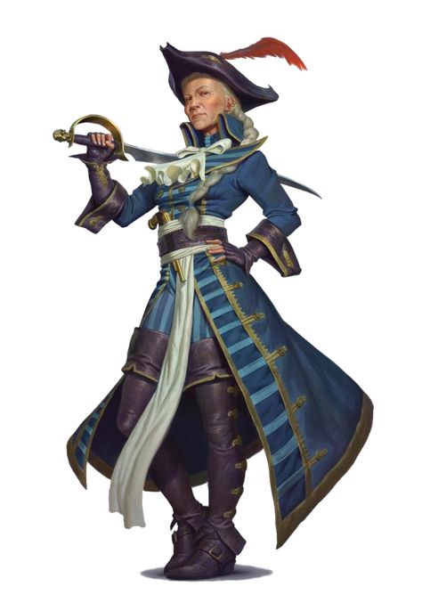 Female Middle-Aged Human Swashbuckler - Pathfinder PFRPG DND D&D 3.5 5E 5th ed d20 fantasy Black Thorns, Female Captain, Fantasy Classes, Dnd Inspiration, Female Warriors, Pirate Art, Rpg Characters, Vegas Outfit, Pirate Woman