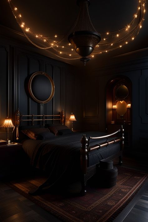 Creepy Cozy Aesthetic, Zane Core, Gothic Cottage Core, Bedroom Ideas Cottagecore, Dark Cottage Core Bedroom, Witch Aesthetic Bedroom, Dark Cottage Core Aesthetic, Dark House Aesthetic, Dark Home Aesthetic