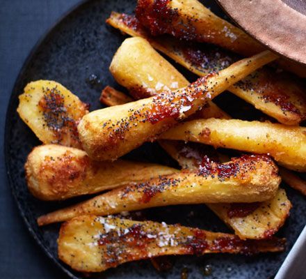 These golden, honeyed parsnips have just the right mix of earthiness and sweet glaze to make a moreish Christmas side dish, and they’re quick to prepare