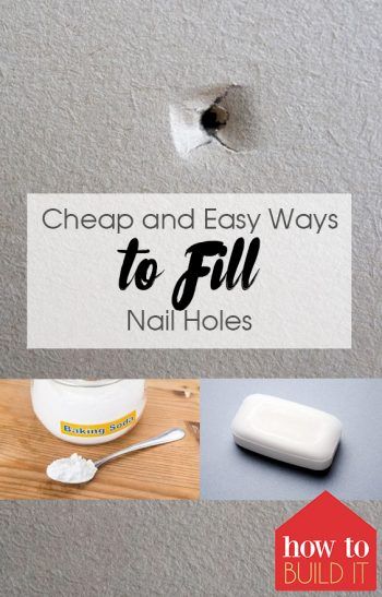 Cheap and Easy Ways to Fill Nail Holes Nail Easter, Fill Nail Holes, Classy Art, Weak Nails, Pvc Trim, Damaged Nails, Nail Holes, Décor Diy, Diy Home Improvement