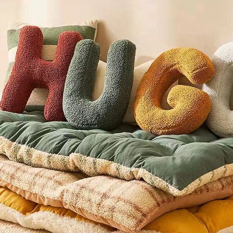 Search Results - ApolloBox Letter Throw Pillows, Letter Cushion, Fleece Pillow, Letter Pillows, English Letters, Throw Pillows Bed, Fluffy Pillows, Alphabet Design, Bed Throws