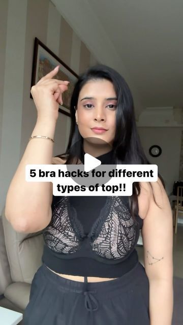 Tanisha Haldia on Instagram: "If you don’t like strapless bra then try these 5 viral hacks for different top style ❤️ save and try them later 😍😍  #bra #bratop #straplessbra #strapless #styleinspiration #styleideas #howtostyle #diyideas #fashiongram #girls #womenstyle" Bra Into Strapless How To Make, Make Bra Strapless Hack, Make A Regular Bra Strapless, Halter Dress Bra Hacks, Turn Regular Bra Into Strapless, Turn Bra Into Strapless, Strapless Bra Hacks Diy Ideas Plus Size, Regular Bra Into Strapless, How To Turn A Bra Into Strapless