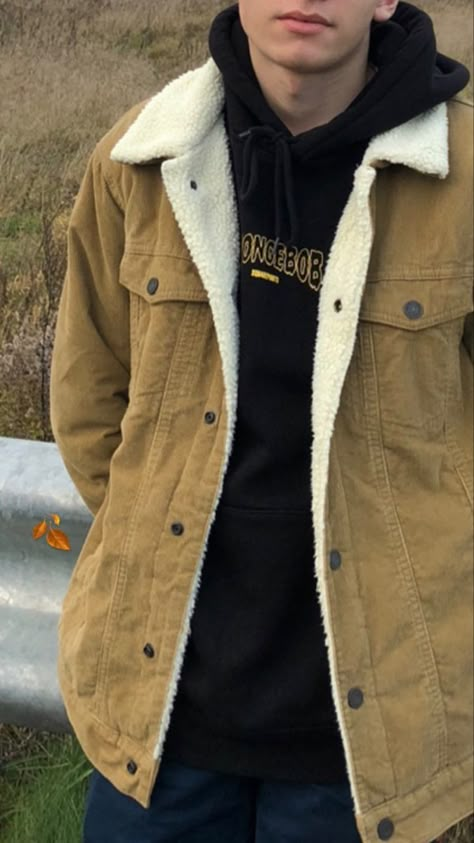 Mens Sherpa Jacket Outfit, Corduroy Jacket Outfit Men, Sherpa Jacket Outfit Men, Levis Jacket Outfit, Corduroy Jacket Outfit, Mens Sherpa Jacket, Sherpa Jacket Outfit, Corduroy Sherpa Jacket, Mens Vest Fashion