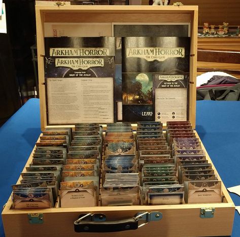 Arkham Horror Card Game, Boardgame Design, Arkham Horror Lcg, Smash Box, Game Image, Arkham Horror, Bored Games, Solo Games, Board Game Storage