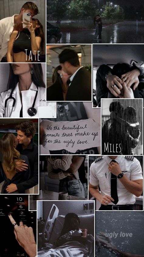 Aesthetic Wallpaper Ugly Love Spicy Chapters, Never Never Colleen Hoover Aesthetic, Ugly Love Characters, Colleen Hoover Characters, Ugly Love Fanart, Hopeless Colleen Hoover Aesthetic, Maybe Someday Colleen Hoover Aesthetic, Ugly Love Book Aesthetic, Miles Ugly Love