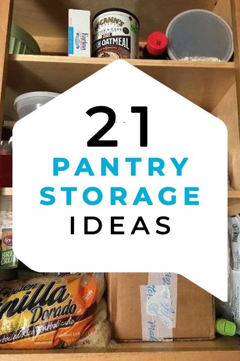 Transform the way you store and organize food, cutlery, plates and accessories in your household kitchen with these 21 space-saving pantry storage ideas! #pantry #storage Paper Plate Storage, Plate Storage Ideas, Pantry Alternatives, Pallet Pantry, Storage Ideas Pantry, Pantry Storage Ideas, Kitchen Pantry Cupboard, White Pantry, Pantry Storage Containers