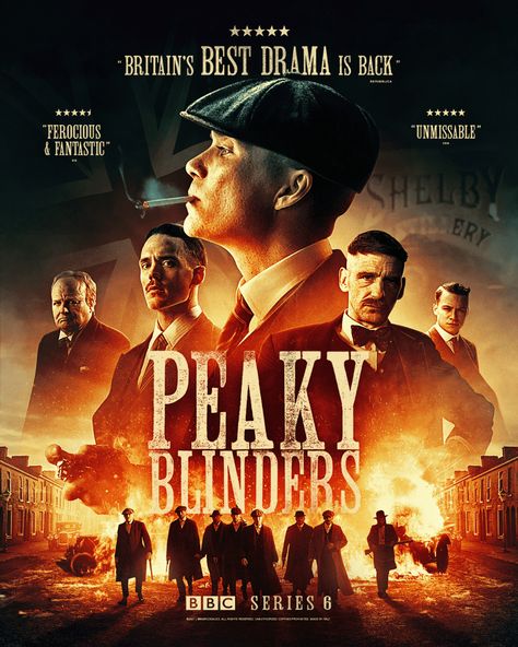 Marco D'Aleo on Behance Peaky Blinders Season 6, Peaky Blinders 4, Peaky Blinders Season, Alexandra Breckenridge, Peaky Blinders Series, Peaky Blinders Poster, Steven Knight, Red Right Hand, Action Movie Poster