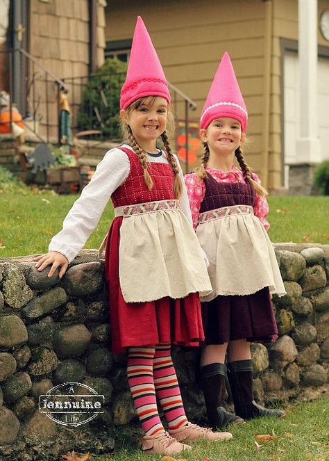 Gnome Halloween Costumes by A Jennuine Life Gnome Halloween Costumes, Garden Gnome Halloween Costume, Baby Gnome Costume, Garden Gnomes Costume, Gnome Costume, Gnome Halloween, Diy Halloween Games, Easy Diy Costumes, Baby Kostüm