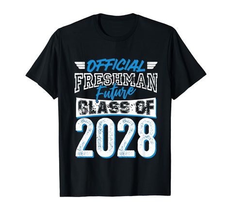 PRICES MAY VARY. Official Freshman Future Class 2028 9th Grade Crew to First Day of School 8th grade To 9th Grade Grader or High School Matching Outfits for Back to School Lightweight, Classic fit, Double-needle sleeve and bottom hem 8th Grade Graduation Shirts, Outfits For Back To School, School 8th Grade, 8th Grade Graduation, 9th Grade, Graduation Shirts, 8th Grade, First Day Of School, Matching Outfits