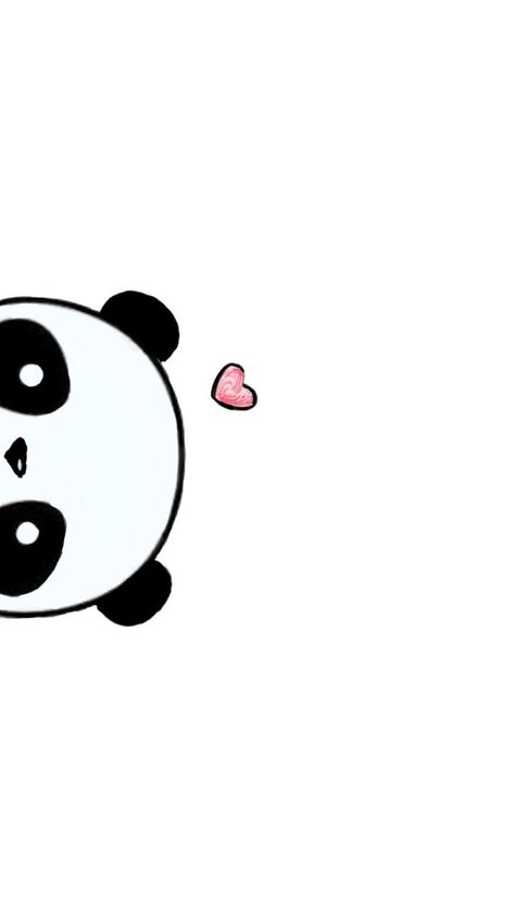 Panda Bear, Cute Wallpapers, Wallpapers, Drawings, Pink