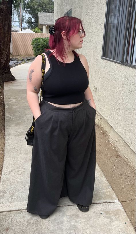 Comfy Clothes Aesthetic Plus Size, Plus Size Stem Fashion, Plus Size Gorpcore, Tomboy Fashion Plus Size, Swaggy Outfits Plus Size, Gender Fluid Fashion Plus Size, Non Binary Fashion Plus Size, Plus Size Fashion Inspo, Plus Size Summer Outfits Aesthetic