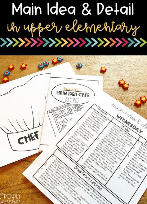 Main Idea Games, Main Idea Lessons, Main Idea Activities, Reading Main Idea, Teaching Main Idea, Upper Elementary Reading, Books Review, Guided Reading Books, Small Group Activities