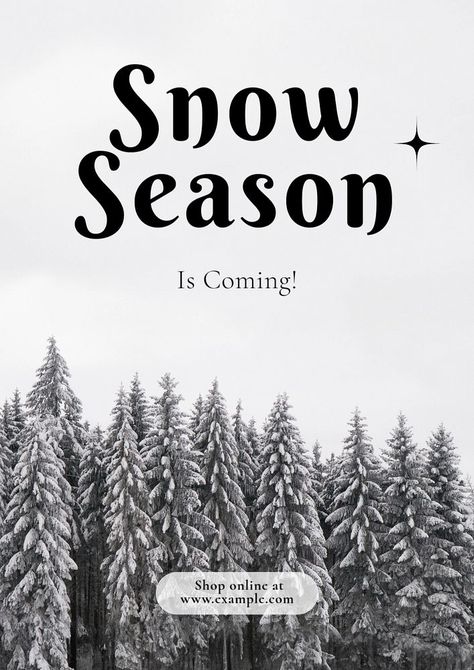 Snow & winter sale poster template, editable text and design | premium image by rawpixel.com / bass Winter Sale Poster Design, Winter Collection Poster Design, Monologue Ideas, Winter Poster Design, Winter Sale Poster, Christmas Sale Poster, Winter Aesthetics, Winter Tree, Awesome Designs